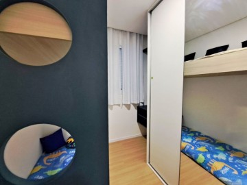 Decorado - Quarto de Solteiro Apto de 38 metros